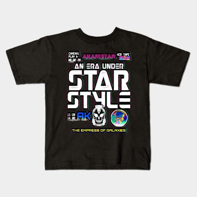 AK "AN ERA UNDER STARSTYLE" Kids T-Shirt by KVLI3N